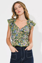Load image into Gallery viewer, Adelyn Rae Dion Surplice Peplum Top