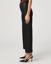 Load image into Gallery viewer, Paige Anessa Wide Leg Jean / Black Fog Luxe Coating