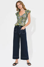 Load image into Gallery viewer, Adelyn Rae Dion Surplice Peplum Top