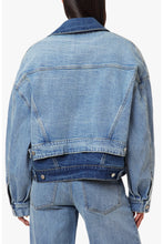 Load image into Gallery viewer, Habitual Double Denim Trucker Jacket