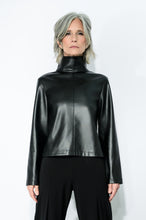 Load image into Gallery viewer, Article X Leather Turtleneck