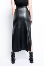 Load image into Gallery viewer, Article X Leather Panel Skirt