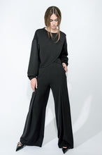 Load image into Gallery viewer, Article X Cross Over Crop Sweatshirt