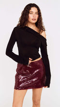 Load image into Gallery viewer, MINKPINK Agnes Sequin Mini Skirt