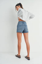 Load image into Gallery viewer, Just Black Utility Cargo Denim Short