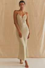 Load image into Gallery viewer, Crescent Nia Front Cut Out Slip Dress