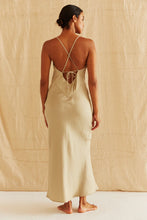 Load image into Gallery viewer, Crescent Nia Front Cut Out Slip Dress