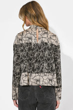 Load image into Gallery viewer, Adelyn Rae Meghan Twin Print Turtle Neck Top
