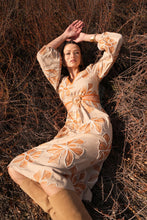 Load image into Gallery viewer, Adelyn Rae Joy Embroidered Maxi W/ Side Cut Out