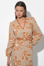 Load image into Gallery viewer, Adelyn Rae Joy Embroidered Maxi W/ Side Cut Out