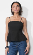 Load image into Gallery viewer, Greylin Textured Jacquard Babydoll Cami With Bow