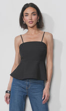 Load image into Gallery viewer, Greylin Textured Jacquard Babydoll Cami With Bow