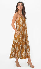Load image into Gallery viewer, Greylin Sofie Braided Strap Midi Dress