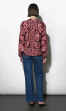 Load image into Gallery viewer, Greylin Hendrix Balloon Slv Blouse / Maroon