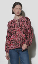 Load image into Gallery viewer, Greylin Hendrix Balloon Slv Blouse / Maroon