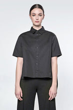 Load image into Gallery viewer, Article X Pleated Back Button Down Shirt