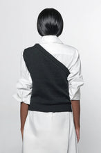 Load image into Gallery viewer, Article X One Shoulder Knit Vest