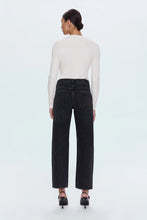 Load image into Gallery viewer, Pistola Lexi Mid Rise Bowed Straight Jean