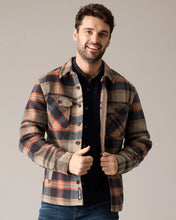 Load image into Gallery viewer, Flag & Anthem Midland Brushed Plaid Shirt Jacket