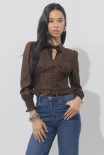 Load image into Gallery viewer, Adelyn Rae Lucy Bow Blouse