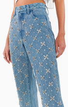 Load image into Gallery viewer, Mumu Icon Embellished Jeans