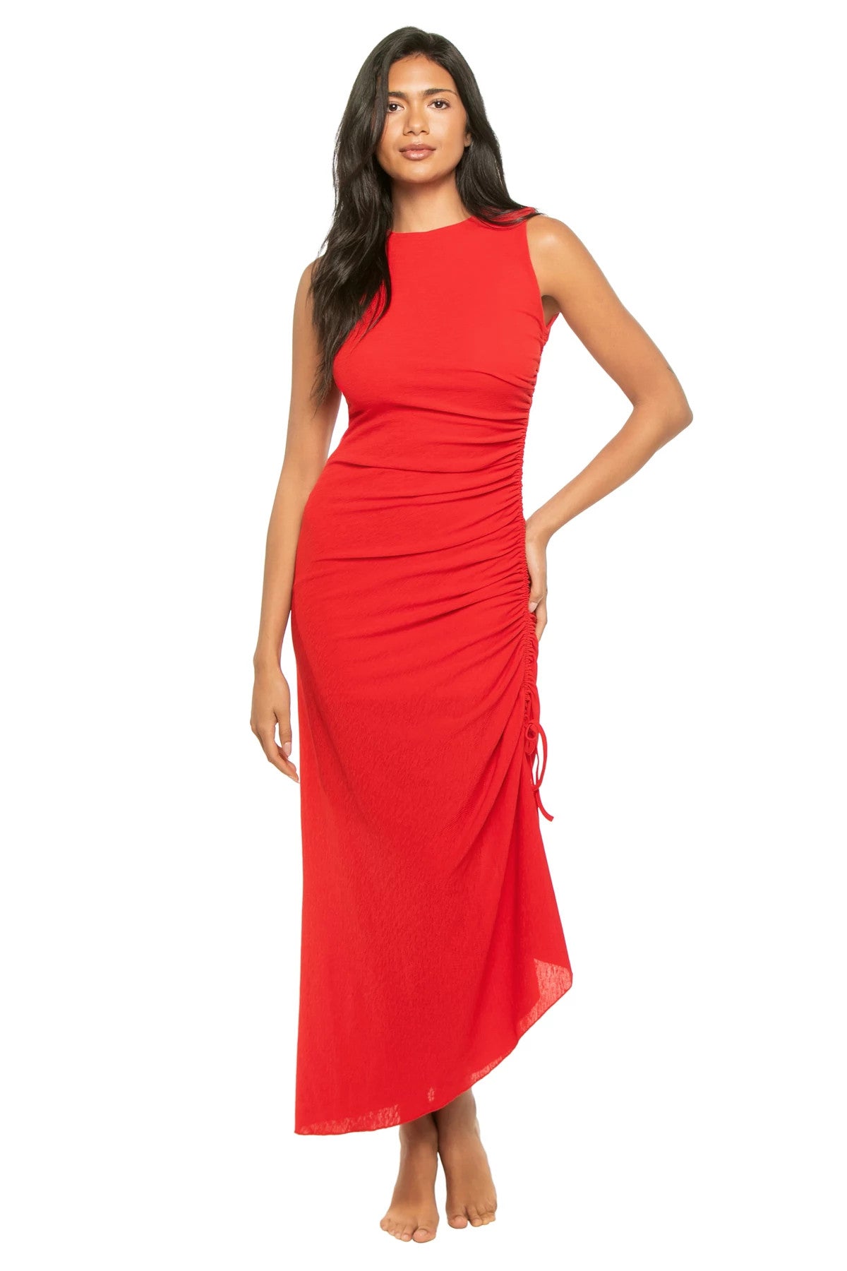 Mink Pink Rosa Drawstring Midi Dress