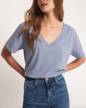 Load image into Gallery viewer, Z Supply Girlfriend V-Neck Tee