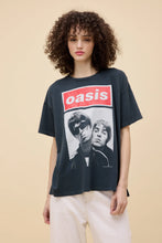 Load image into Gallery viewer, Daydreamer Oasis Liam And Noel Merch Tee / Vintage Black