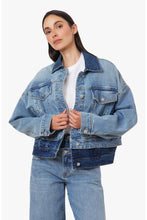 Load image into Gallery viewer, Habitual Double Denim Trucker Jacket