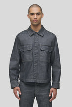 Load image into Gallery viewer, Hudson Long Sleeve Overshirt / Coated Gunmetal
