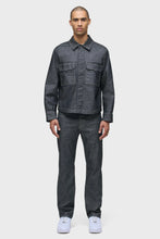 Load image into Gallery viewer, Hudson Long Sleeve Overshirt / Coated Gunmetal