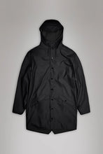 Load image into Gallery viewer, Rains Long Jacket W3 / Black