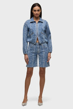 Load image into Gallery viewer, Hudson Cropped Zip Up Jacket