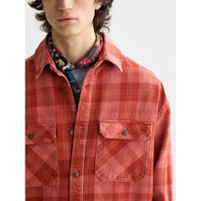 Load image into Gallery viewer, Scotch & Soda Washed Denim Checked Overshirt