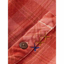 Load image into Gallery viewer, Scotch & Soda Washed Denim Checked Overshirt