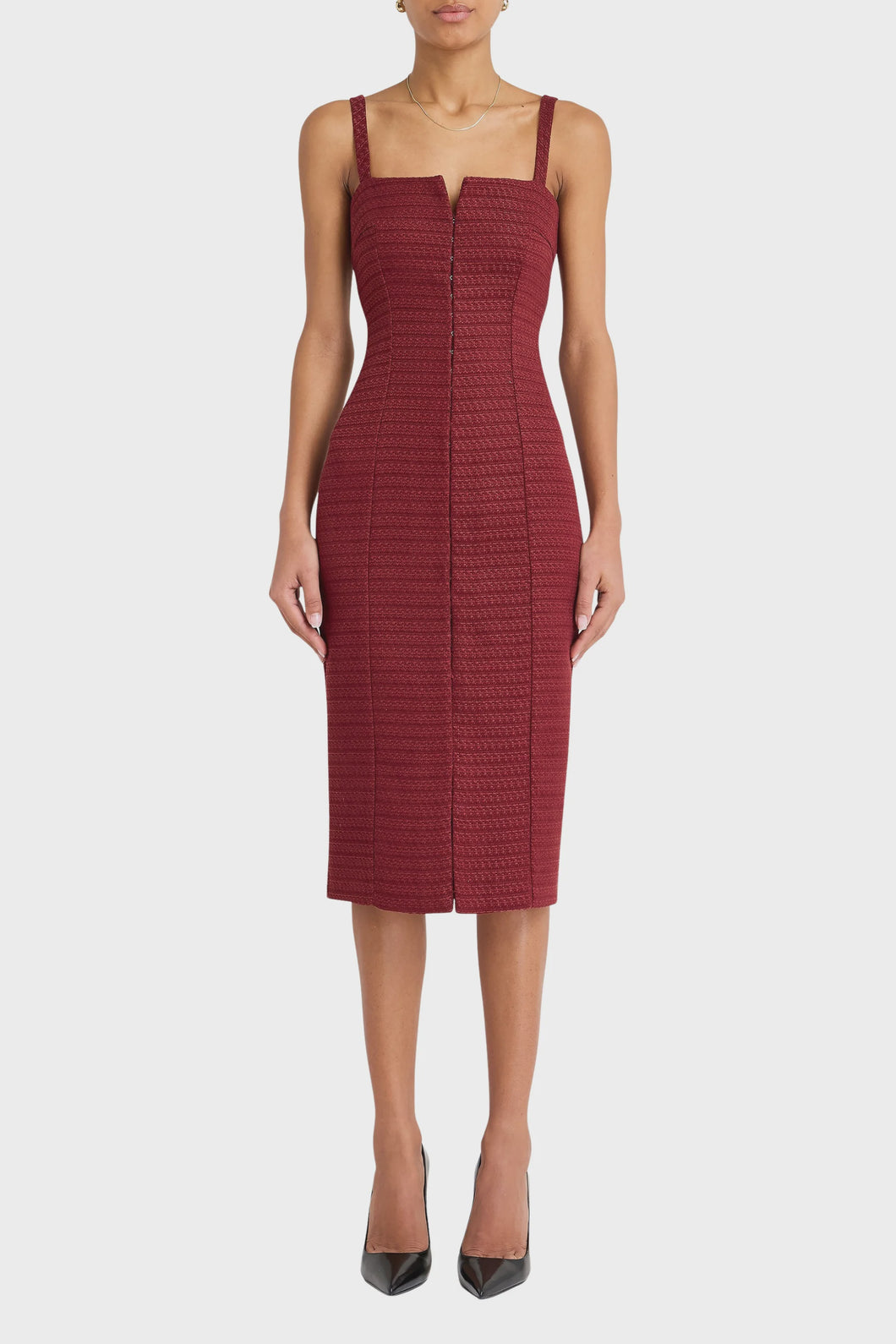 Amanda Uprichard Tisha Dress / Russet