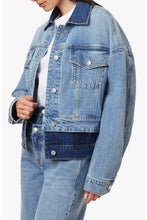 Load image into Gallery viewer, Habitual Double Denim Trucker Jacket

