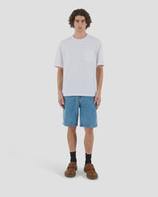 Load image into Gallery viewer, Krost Rivet Pocket Oversized Tee / White
