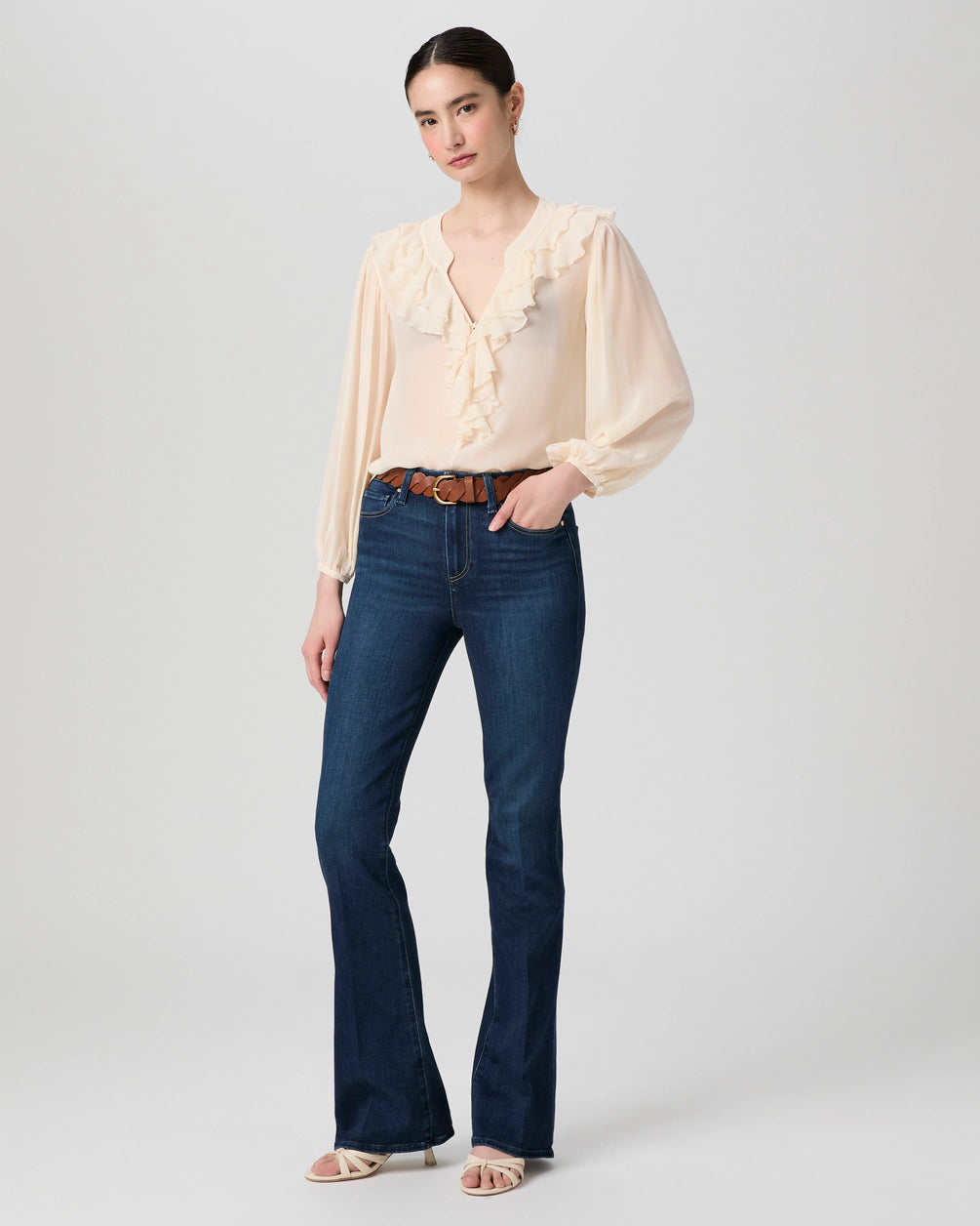 Paige Laurel Canyon High Rise Bootcut 32