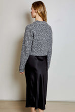 Load image into Gallery viewer, Roz Sweater Dress Combo / Jet Marl
