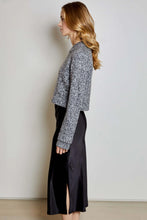 Load image into Gallery viewer, Roz Sweater Dress Combo / Jet Marl
