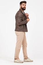 Load image into Gallery viewer, Mauritius Geoff UF Leather Jacket
