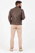 Load image into Gallery viewer, Mauritius Geoff UF Leather Jacket
