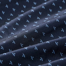 Load image into Gallery viewer, Mizzen+Main Leeward SS Dress Shirt / Navy Dotted Leaf
