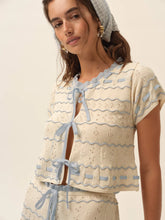 Load image into Gallery viewer, For Love &amp; Lemons Dora Pointelle Top
