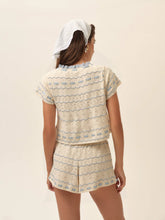Load image into Gallery viewer, For Love &amp; Lemons Dora Pointelle Top
