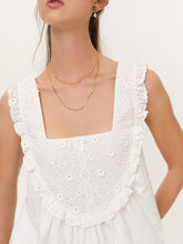 Load image into Gallery viewer, For Love &amp; Lemons Laura Eyelet Top
