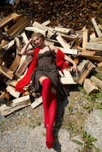 Load image into Gallery viewer, For Love &amp; Lemons University Plaid Midi Dress / Brown
