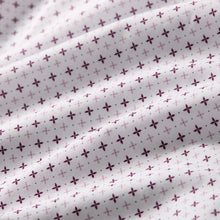 Load image into Gallery viewer, Mizzen+Main Leeward LS Dress Shirt / Eggplant Hatch Mark
