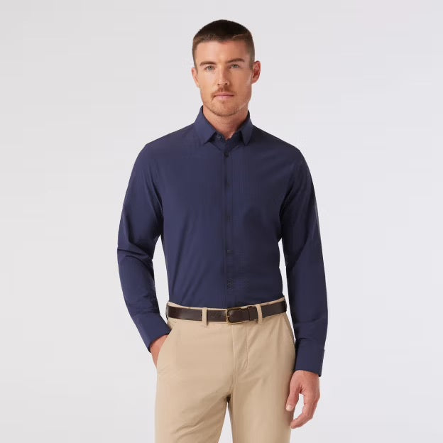 Mizzen+Main Leeward LS Dress Shirt / Navy